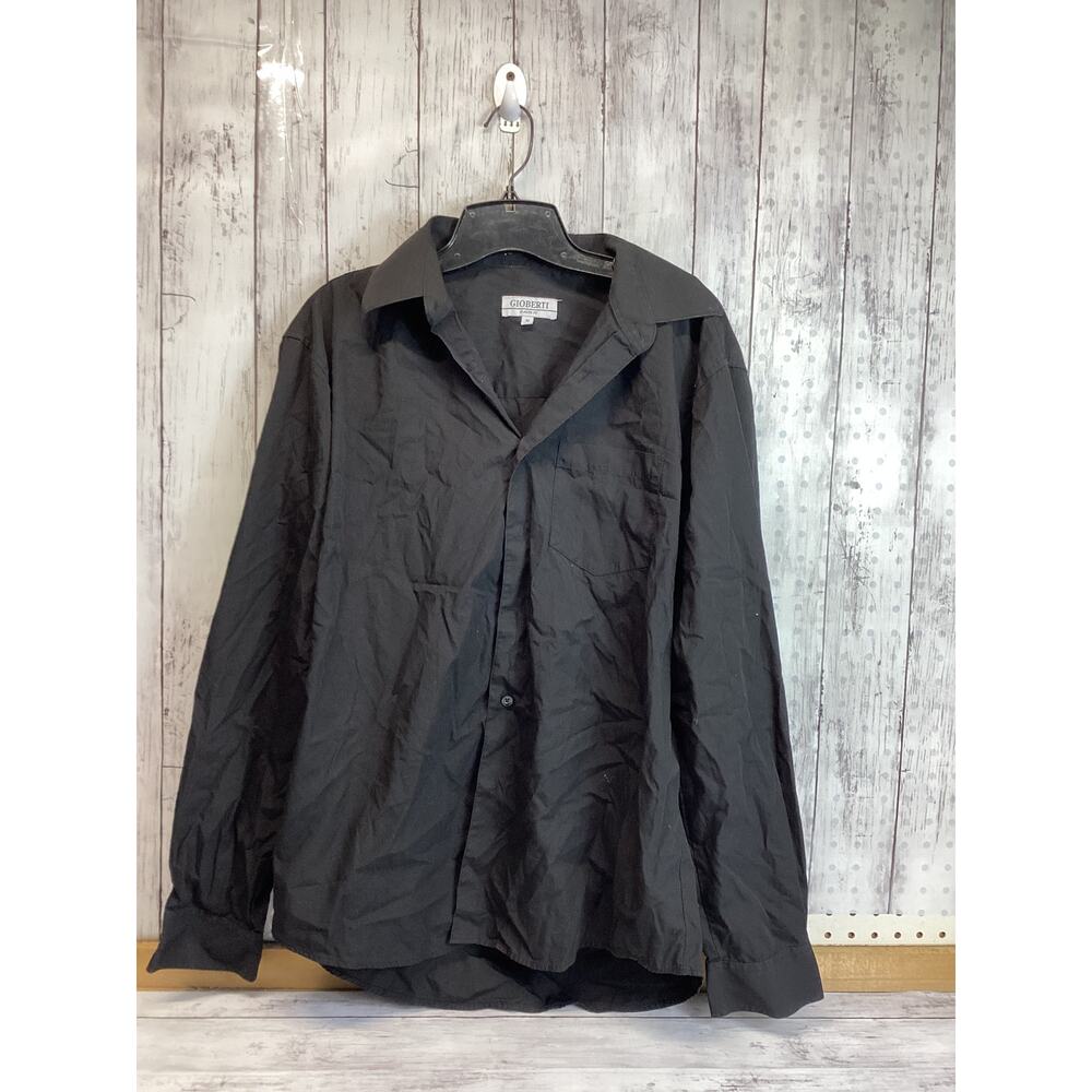 Gioberti Classic Fit Stateside Structured Long Sleeve in Black Size M for Women